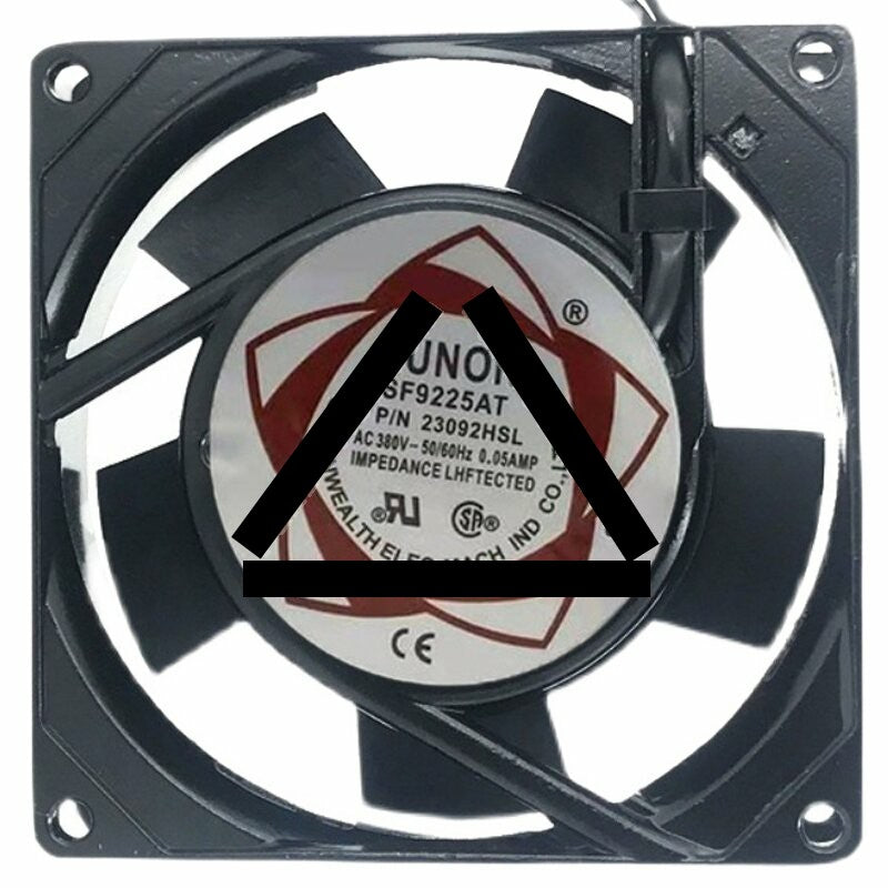 Sunon 23092HSL AC 380V 0.05AMP Impedance Protected Axial Cooling Fan