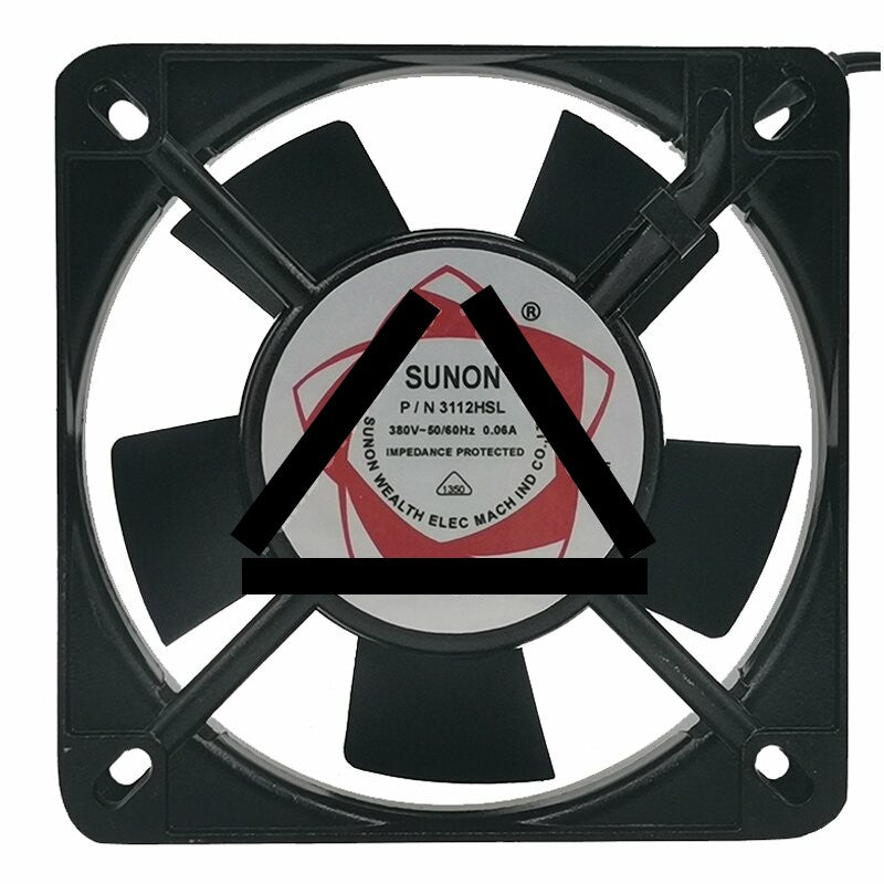 Sunon 3112HSL AC 380V 0.06A 11025 Impedance Protected Axial Cooling Fan