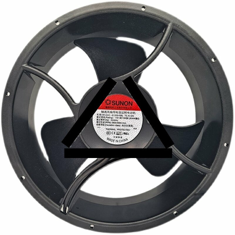 Sunon A1259-XBL AC 115V 25489 Thermal Protected Axial Cooling Fan
