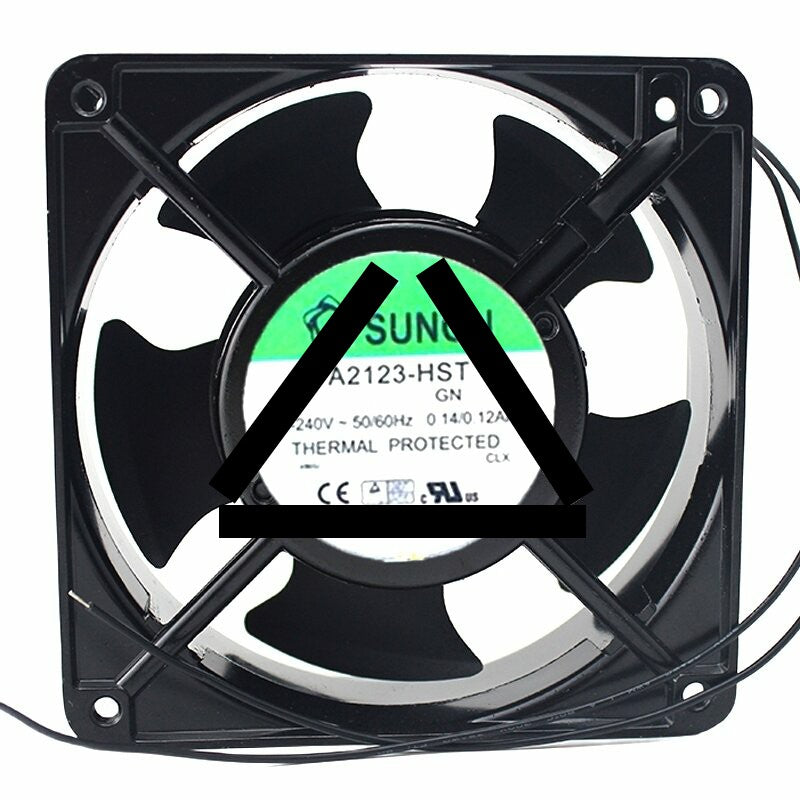 Sunon A2123-HST AC 220-240V 0.14/0.12AMP 12038 Axial Cooling Fan