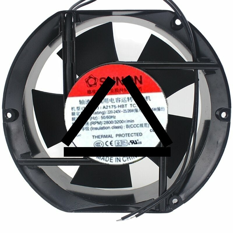Sunon A2175-HBT TC.GN AC 220-240V 25/26W 17251 Axial Cooling Fan