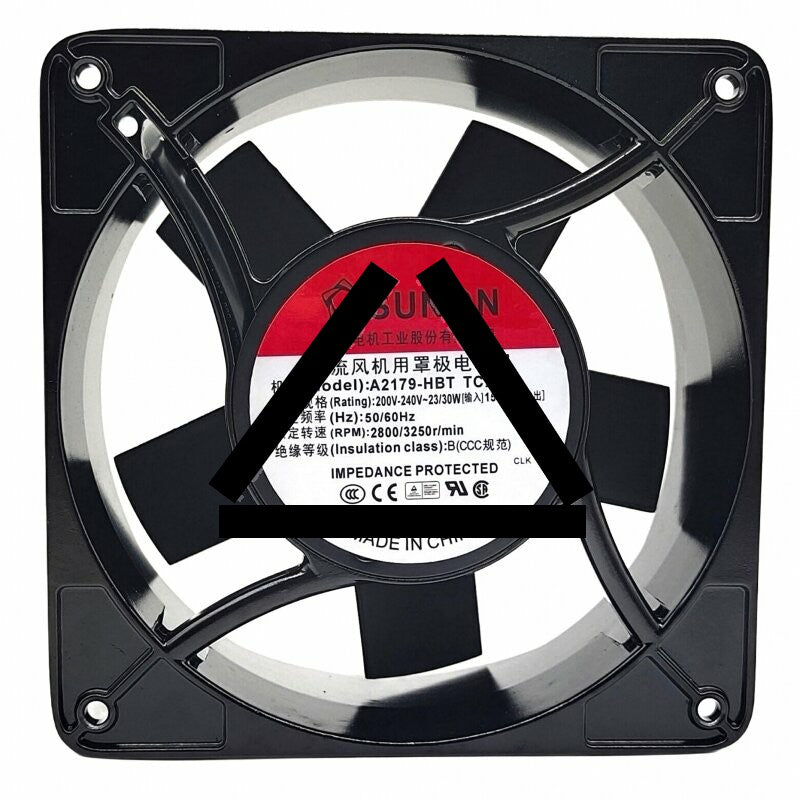 Sunon A2179-HBT AC 200-240V 17689 Impedance Protected Axial Cooling Fan