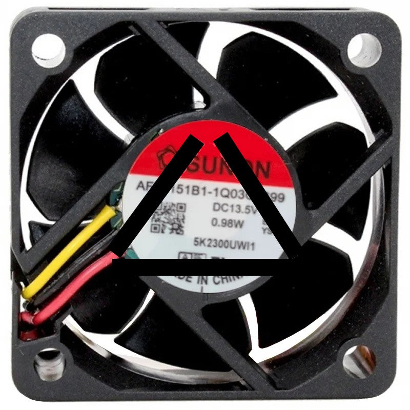 Sunon AF50151B1-1Q03C-G99 13.5V 0.98W 3 Wires Cooling Fan