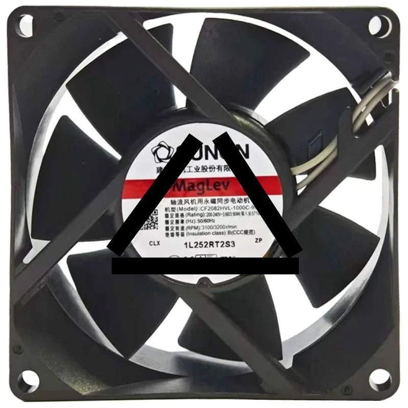 Sunon CF2082HVL-1000C-999 200-240V 2 Wires Axial Cooling Fan