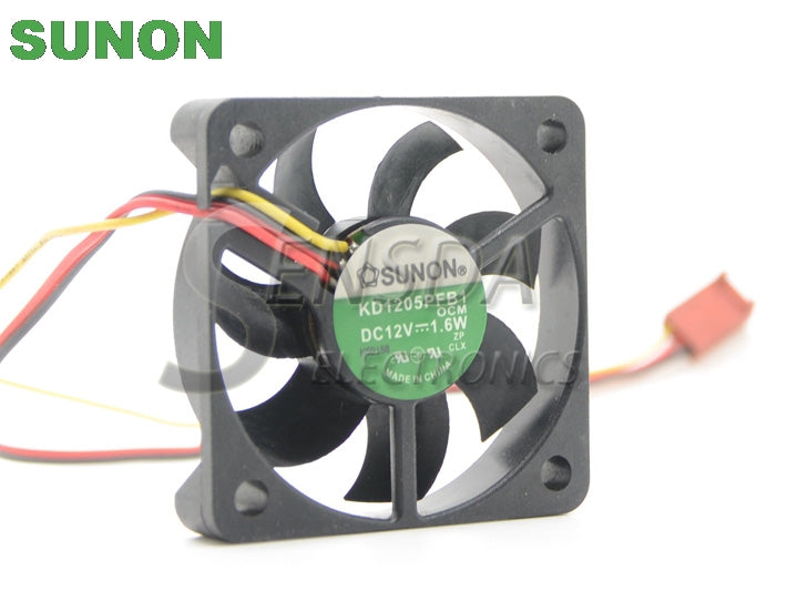 Sunon DC Fan KD15PFB1 5x5x1 5cm DC12V 1.6W Axial Cooling fan