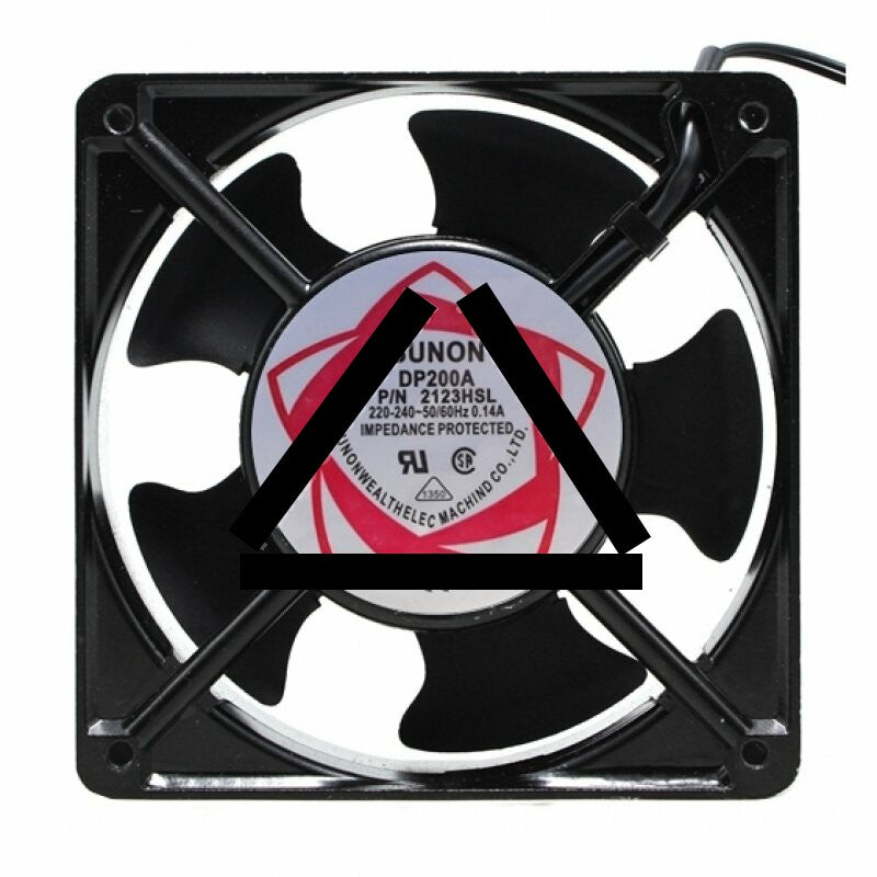 Sunon DP200A 2123HSL AC 220-240V 0.14A 2 Wires Axial Cooling Fan