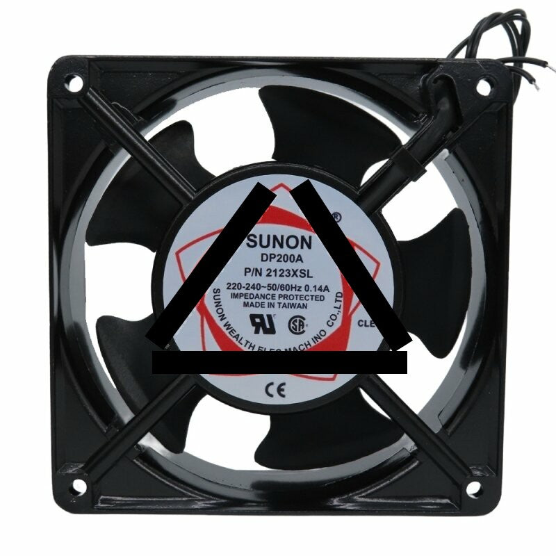 Sunon DP200A 2123XSL AC 220-240V 0.14A 2 Wires Axial Cooling Fan