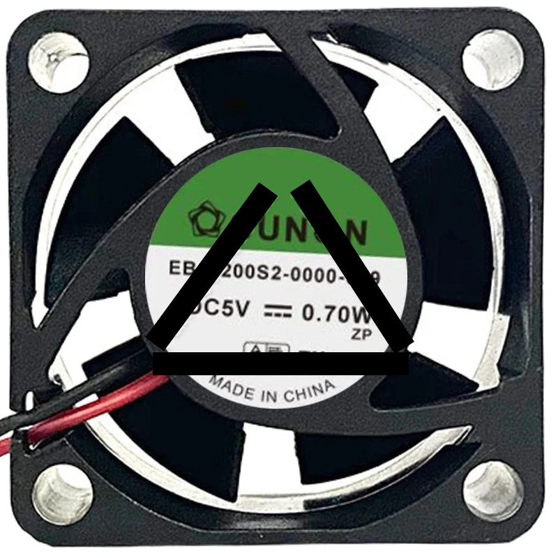 Sunon EB40200S2-0000-999 DC 5V 0.70W 2 Wires Axial Cooling Fan