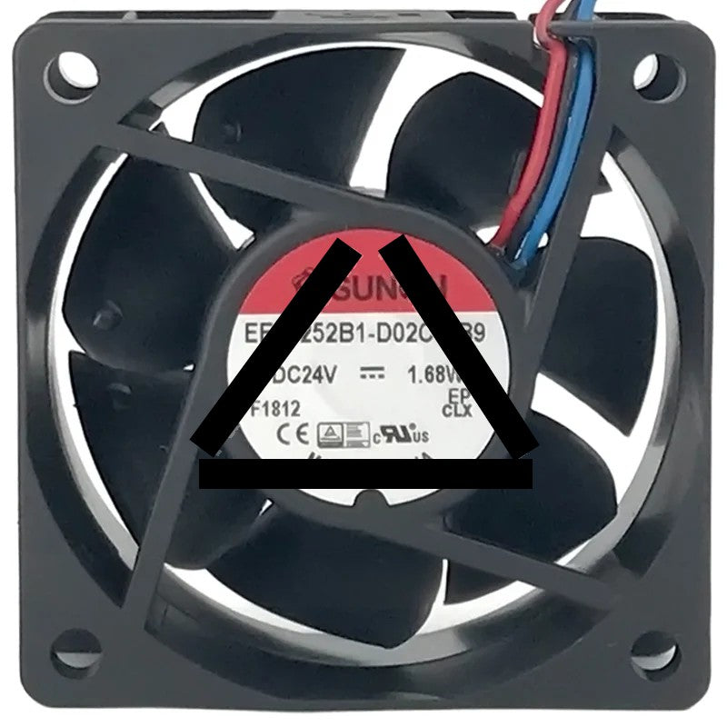 Sunon EE60252B1-D02C-FB9 24V 1.68W Axial Cooling Fan