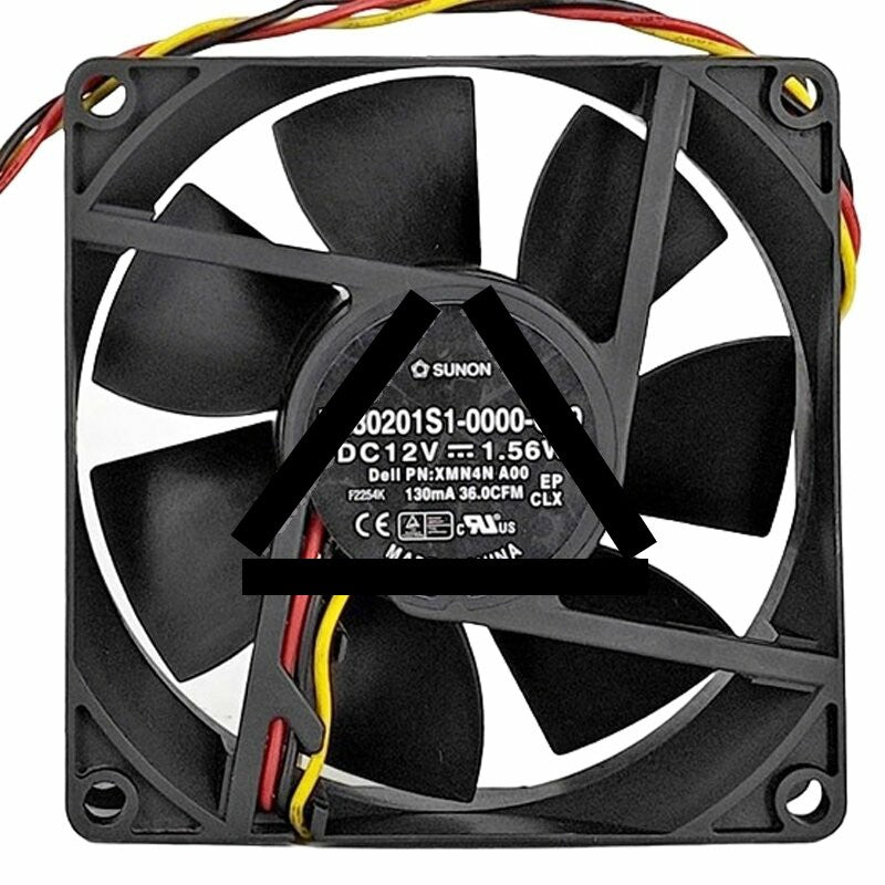 Sunon EE80201S1-0000-G99 DC 12V 1.56W 8020 Axial Cooling Fan