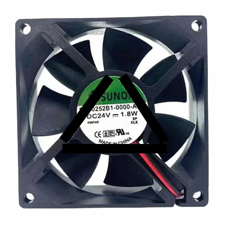 Sunon EE80252B1-0000-A99 DC 24V 1.8W 8025 Axial Cooling Fan