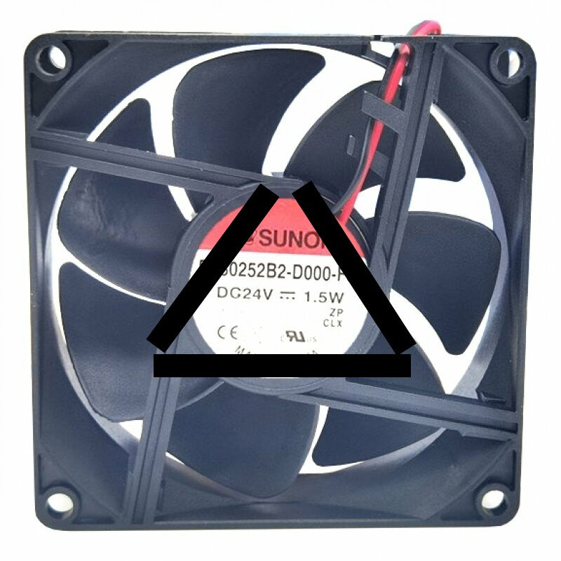 Sunon EE80252B2-D000-F99 DC 24V 1.5W 2 Wires / 3 Wires Axial Cooling Fan