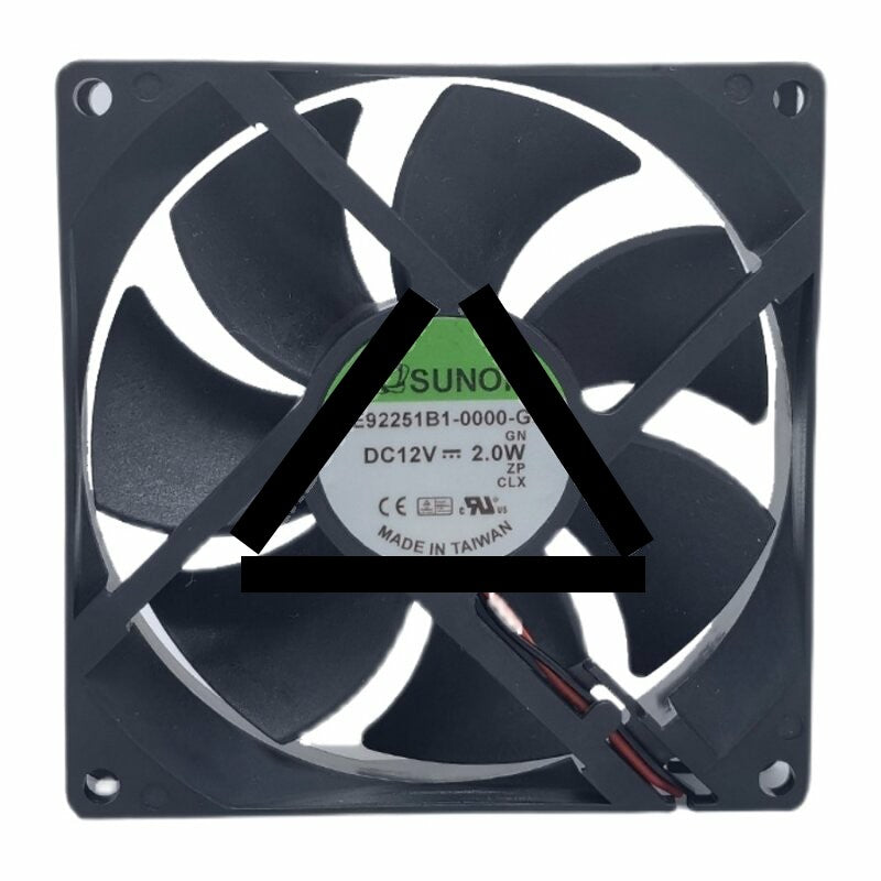 SUNON EE92251B1-0000-G99 DC 12V 2.0W 2 Wires / 3 Wires / 4 Wires Axial Cooling Fan