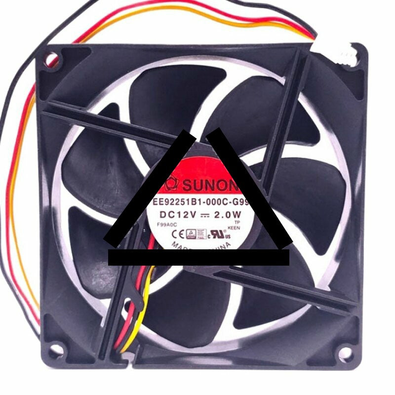 Sunon EE92251B1-000C-G99 DC 12V 2.0W 9225 Axial Cooling Fan