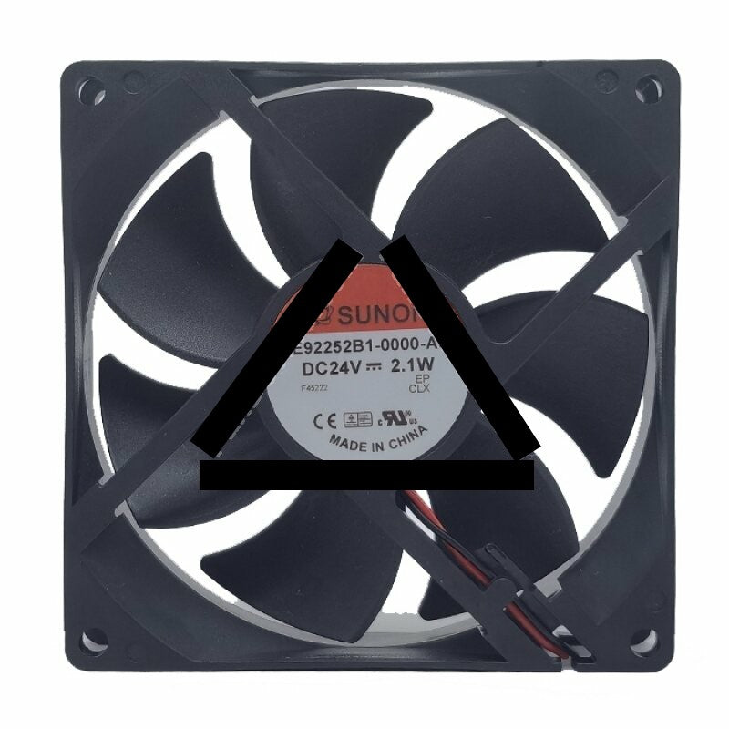 Sunon EE92252B1-0000-A99 DC 24V 2.1W 2 Wires Axial Cooling Fan