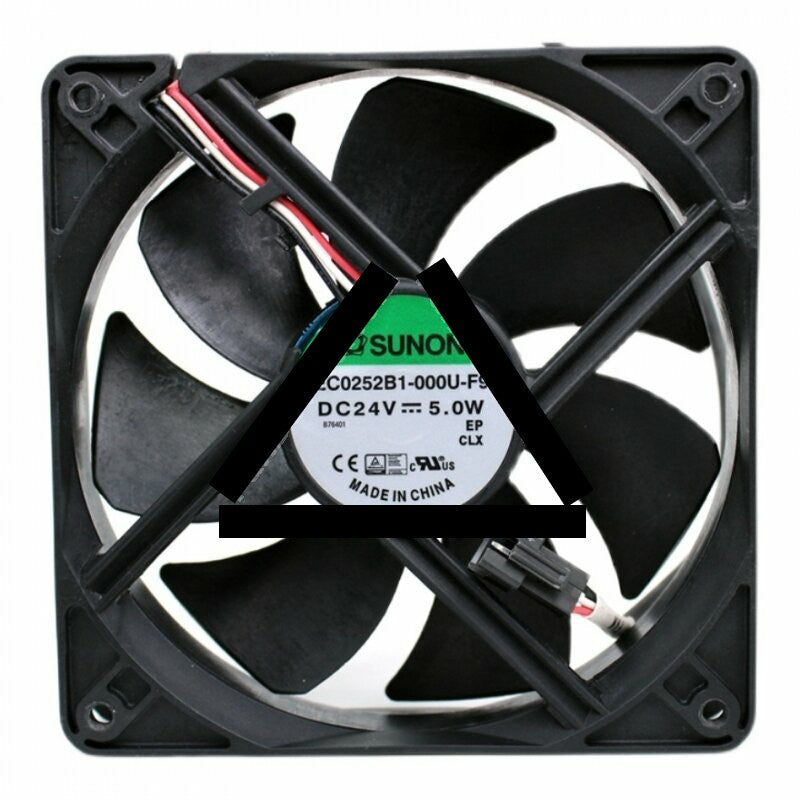 SUNON EEC0252B1-000U-F99 DC 24V 5.0W 2 Wires / 3 Wires Axial Cooling Fan