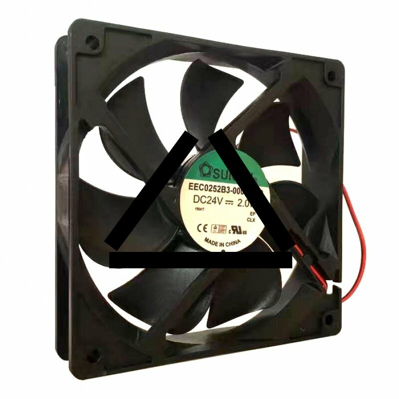 Sunon EEC0252B3-0000-A99 DC 24V 2.0W 2 Wires Axial Cooling Fan
