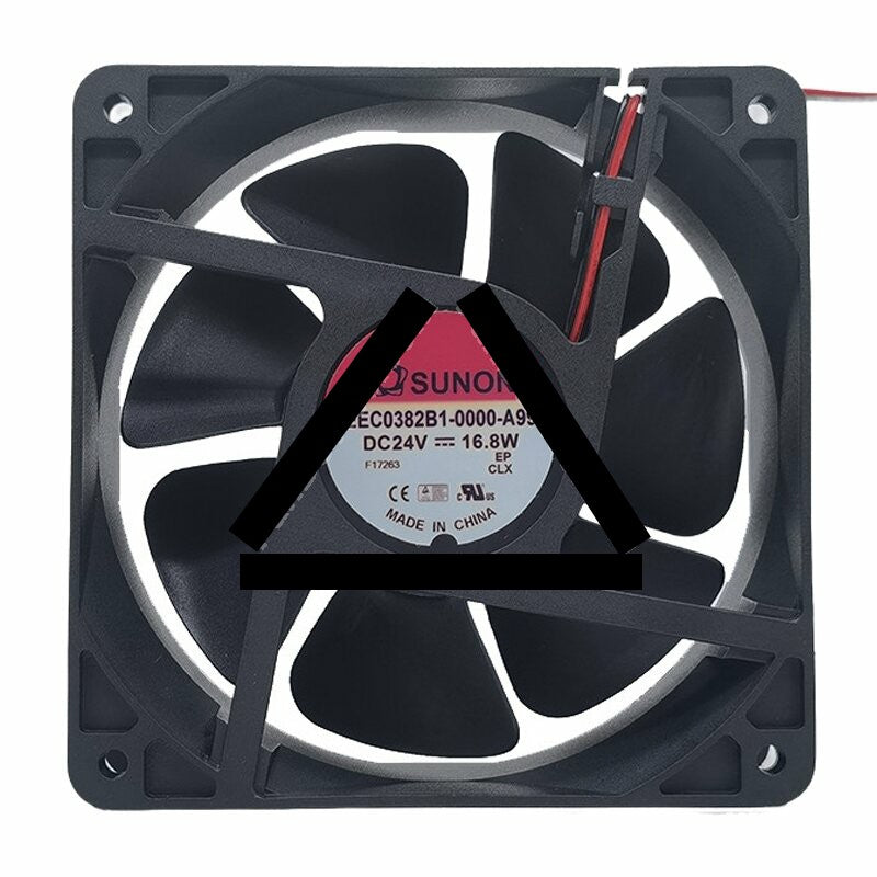 Sunon EEC0382B1-0000-A99 DC 24V 16.8W 12038 Axial Cooling Fan