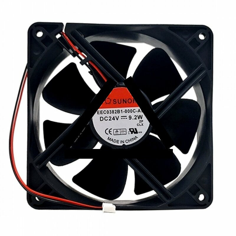 Sunon EEC0382B1-000C-A99 DC 24V 9.2W 2 Wires Axial Cooling Fan
