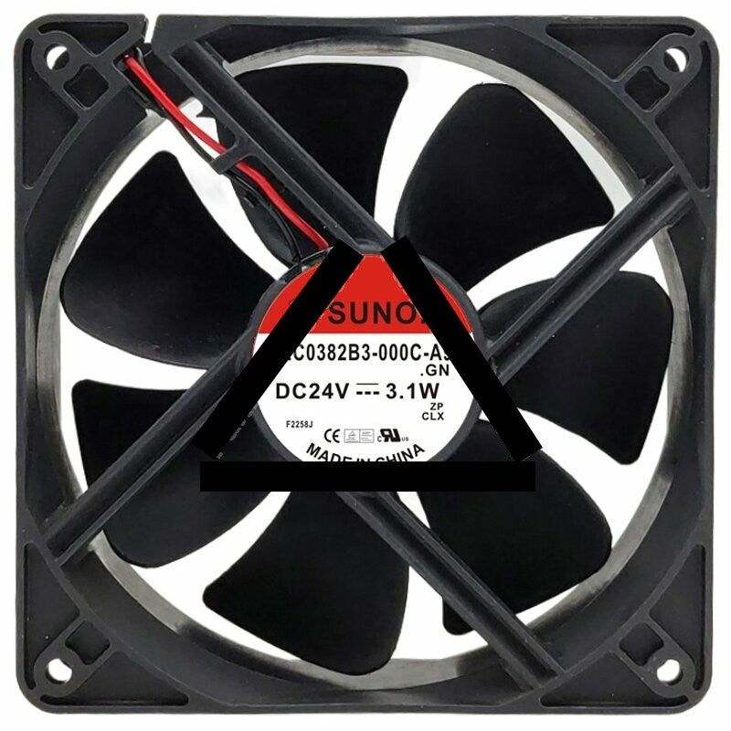 Sunon EEC0382B3-000C-A99 DC 24V 3.1W 2 / 3 Wires 12038 Axial Fan