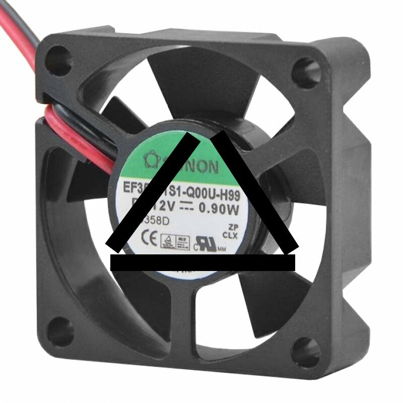 Sunon EF35101S1-Q00U-H99 DC 12V 0.90W 2 Wires Axial Cooling Fan