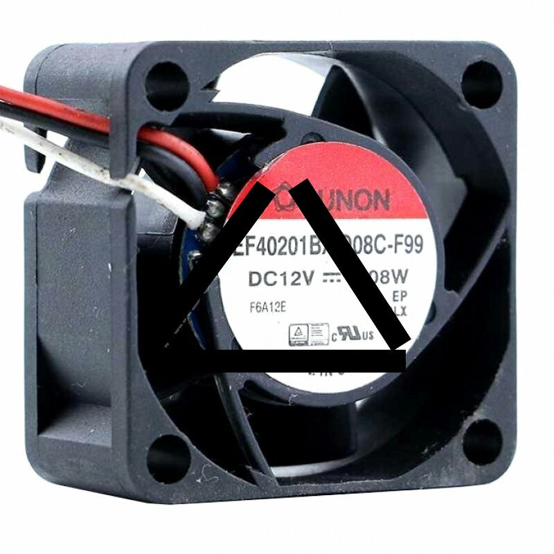 Sunon EF40201BX-Q08C-F99 DC 12V 1.08W 3 Wires Axial Cooling Fan