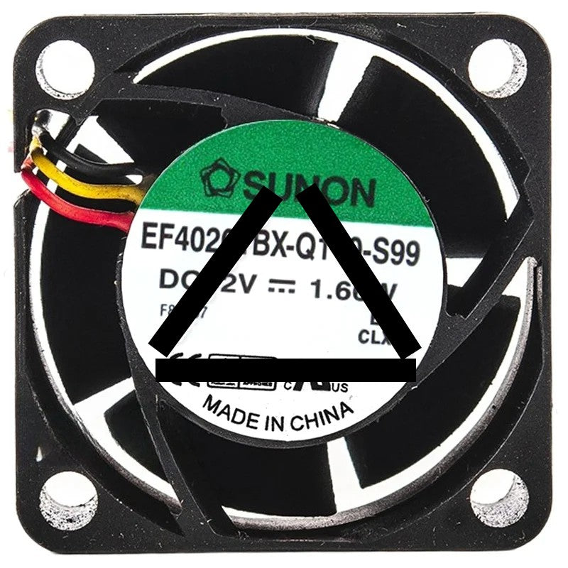 Sunon EF40201BX-Q110-S99 DC 12V 1.66W 3 / 4 Wires Cooling Fan