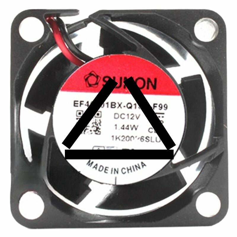 Sunon EF40201BX-Q18C-F99 DC 12V 1.44W 2 Wires / 3 Wires Axial Cooling Fan
