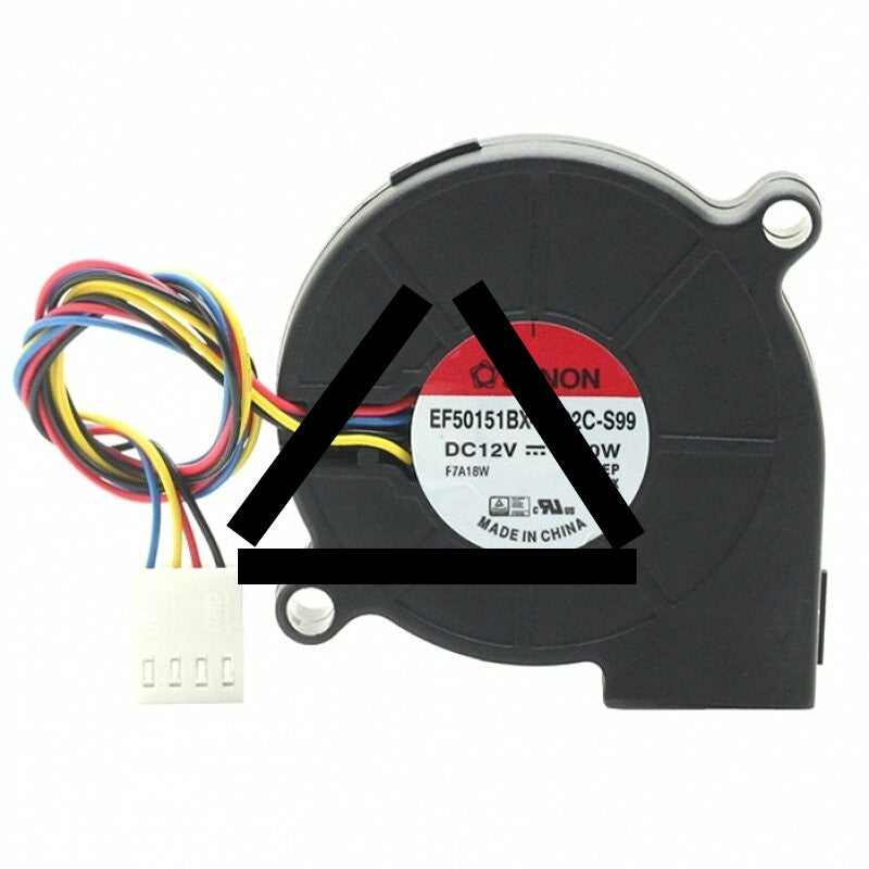 Sunon EF50151BX-1C02C-S99 DC 12V 1.80W 2 Wires / 3 Wires / 4 Wires Blower Cooling Fan
