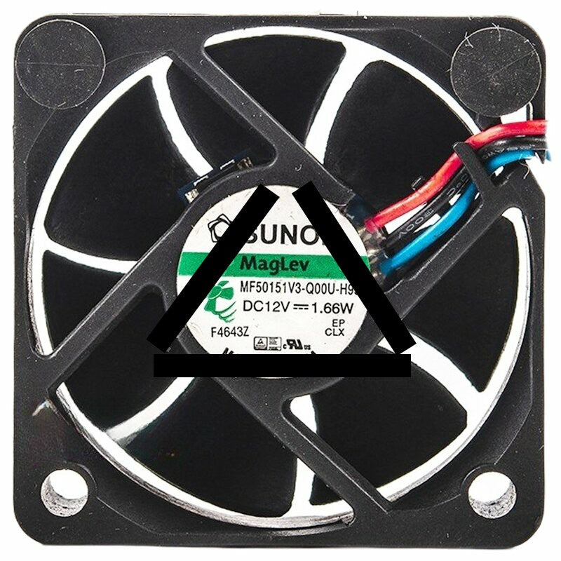 Sunon EF50151V3-Q00U-H99 12V 1.66W 2 / 3 Wires Axial Fan