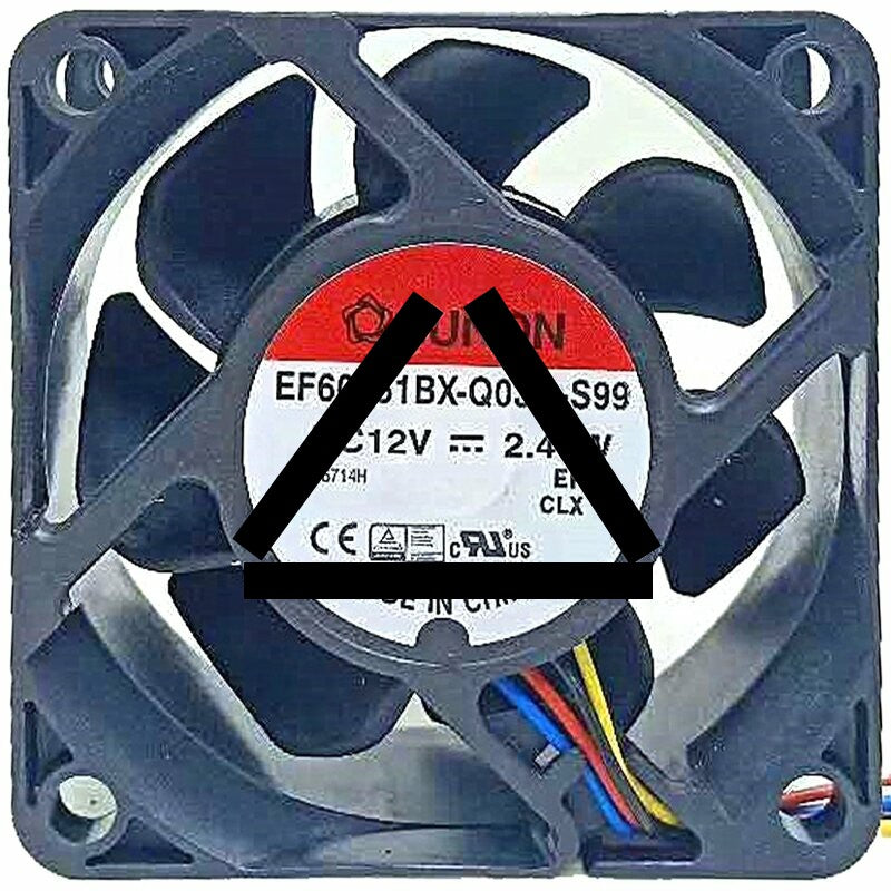 Sunon EF60251BX-Q03C-S99 12V 2.40W 4 Wires Cooling Fan