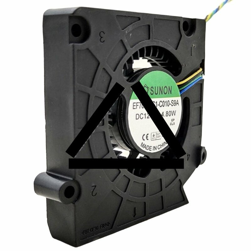 Sunon EF70151S1-C010-S9A DC 12V 4.80W 4 Wires 7015 Blower Cooling Fan