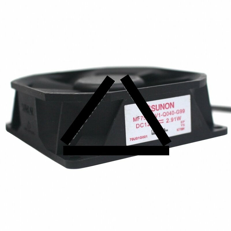 Sunon EF75251V1-Q040-G99 DC 12V 2.91W 3 Wires 7525 Axial Cooling Fan