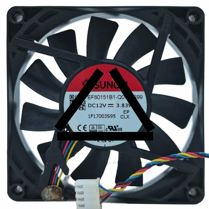 Sunon EF80151B1-Q01C-S99 DC 12V 3.83W 8015 Axial Cooling Fan