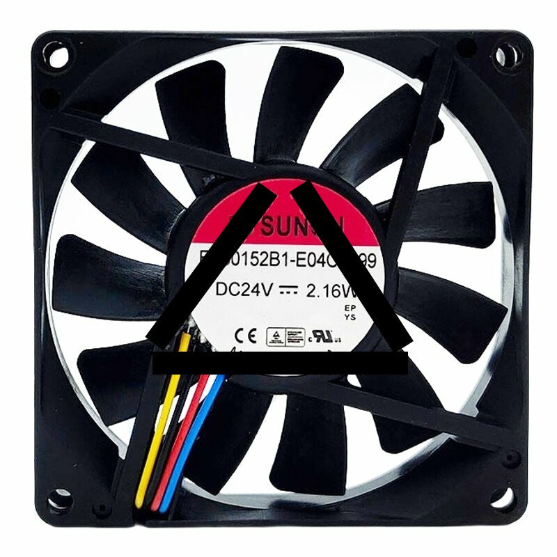Sunon EF80152B1-E04C-Q99 DC 24V 2.16W 8015 Axial Cooling Fan