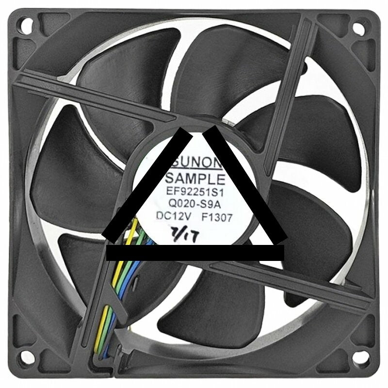 Sunon EF92251S1-Q020-S9A DC 12V 4 Wires PWM Axial Cooling Fan