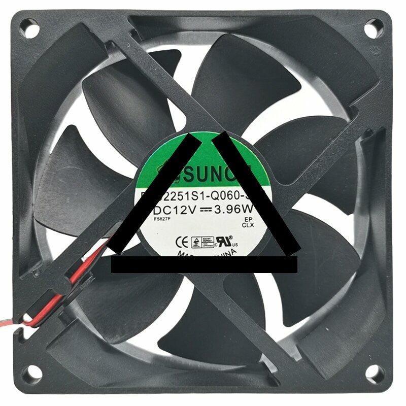 Sunon EF92251S1-Q060-S9A DC 12V 3.96W 2 Wires / 3 Wires / 4 Wires Axial Cooling Fan