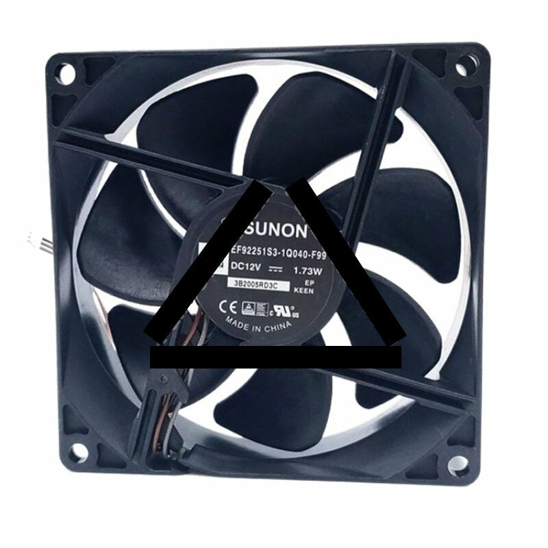 Sunon EF92251S3-1Q040-F99 DC 12V 1.73W 9225 Axial Cooling Fan