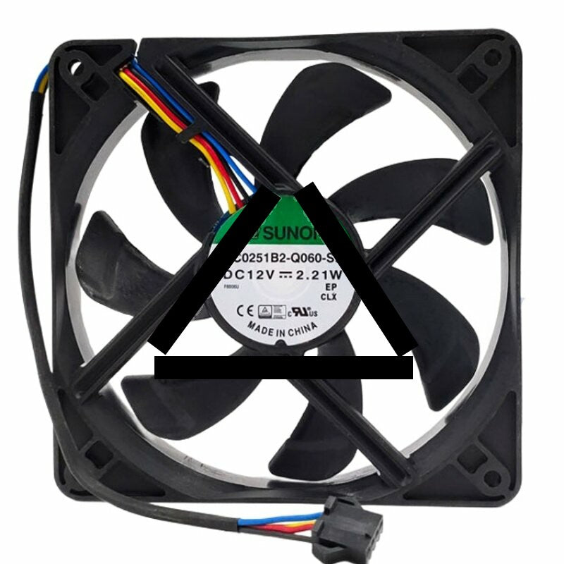 Sunon EFC0251B2-Q060-S99 DC 12V 2.21W 12025 Axial Cooling Fan