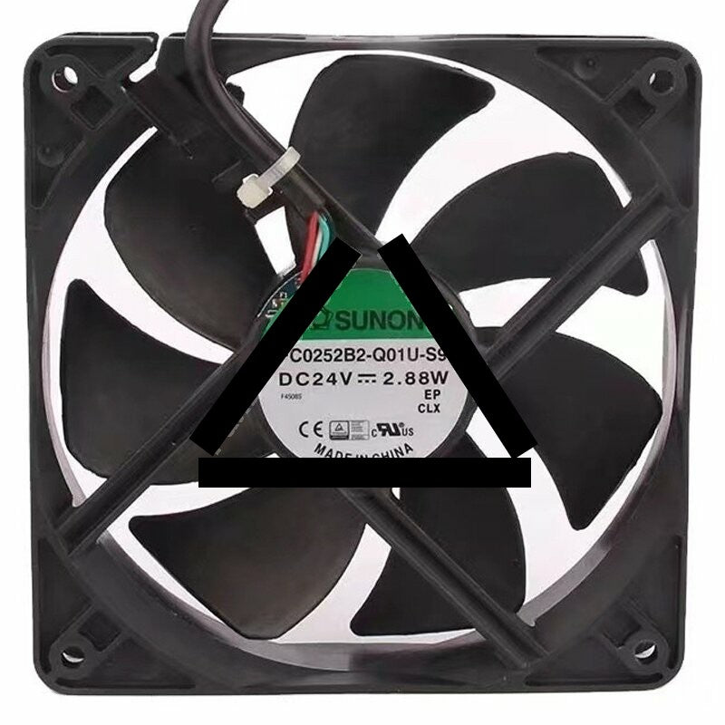 Sunon EFC0252B2-Q01U-S9D DC 24V 2.88W 12025 Axial Cooling Fan