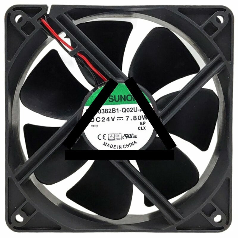 Sunon EFC0382B1-Q02U-A99 24V 7.80W 2 Wires Cooling Fan