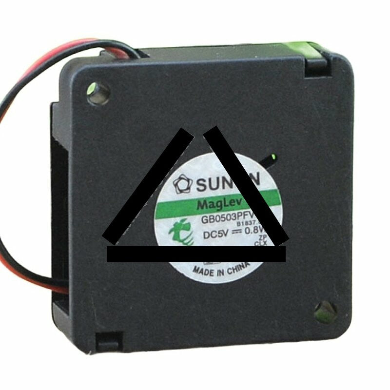 Sunon GB0503PFV1-8 B1837.GN DC 5V 0.8W 2 Wires Blower Cooling Fan