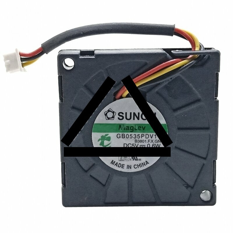 Sunon GB0535PDV1-8 DC 5V 0.6W 3 Wires Blower Cooling Fan