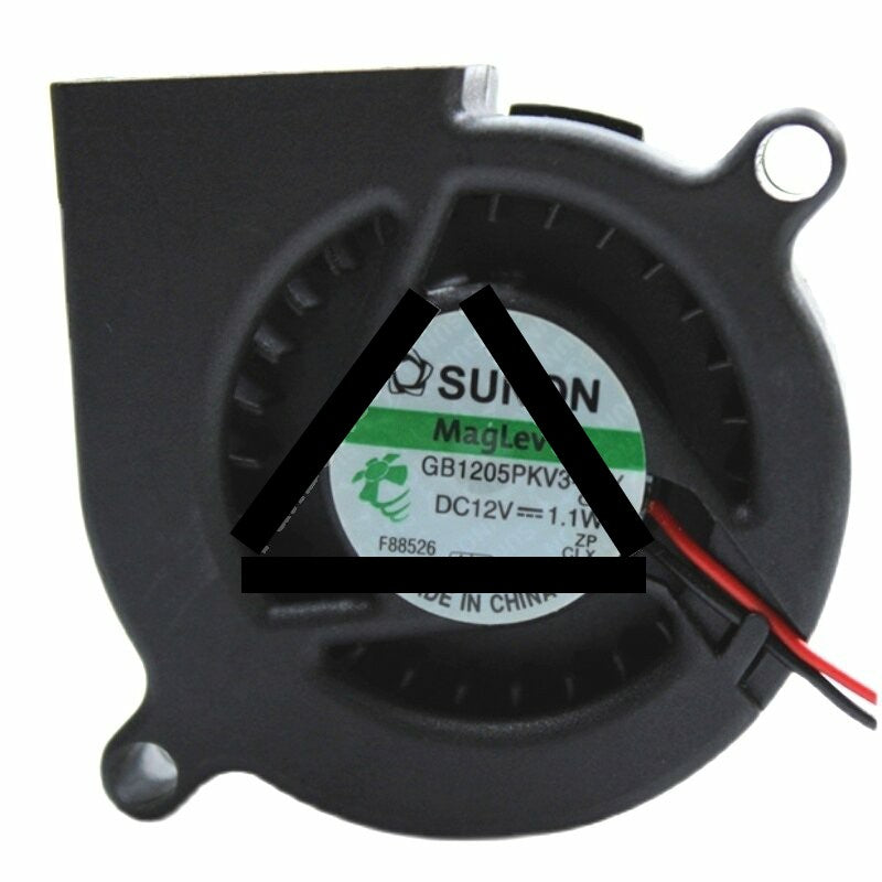 Sunon GB1205PKV3-8AY.GN DC 12V 1.1W 2 Wires Blower Cooling Fan