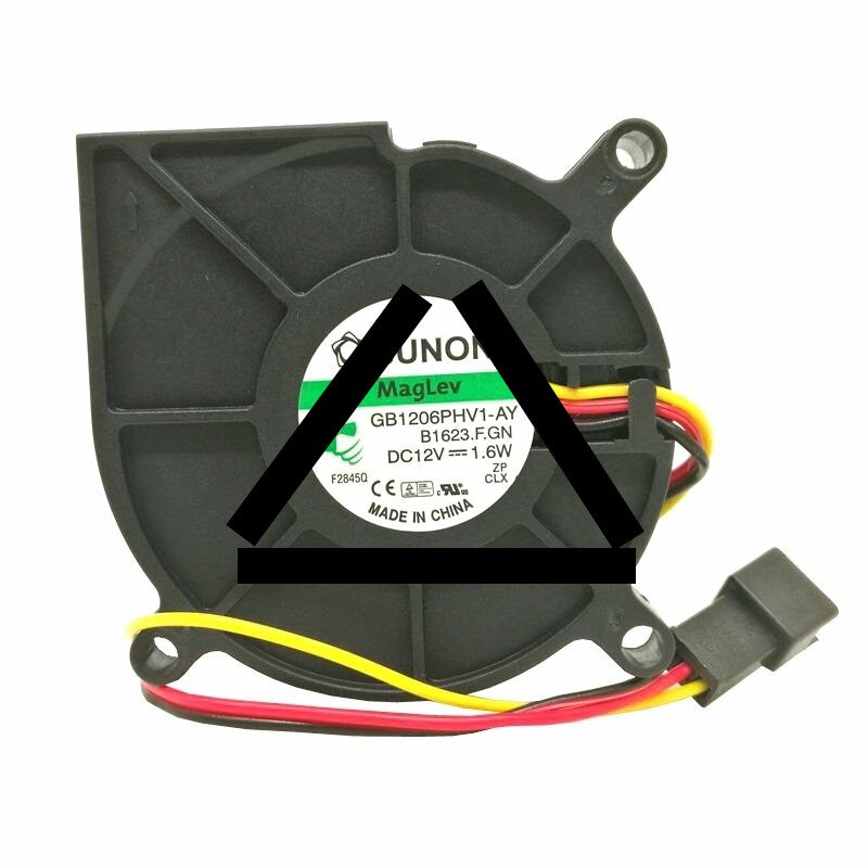 Sunon GB1206PHV1-AY DC 12V 1.6W 2 Wires / 3 Wires Blower Cooling Fan