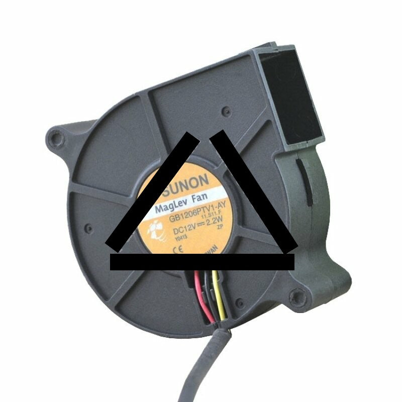 SUNON GB1206PTV1-AY 11.S11.F DC 12V 2.2W 3 Wires Blower Cooling Fan