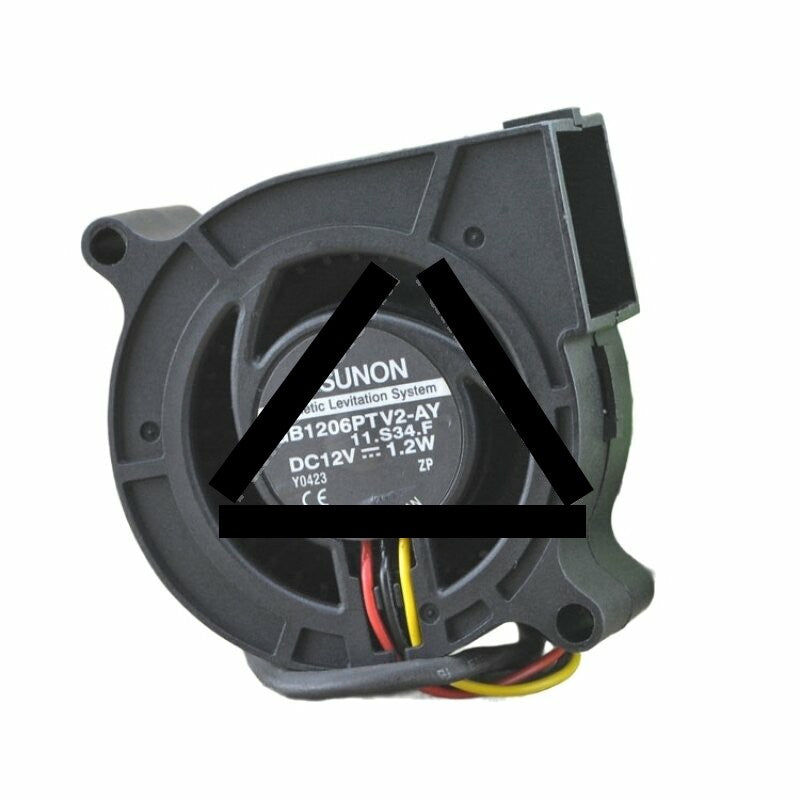 Sunon GB1206PTV2-AY DC 12V 1.2W 3 Wires Blower Cooling Fan