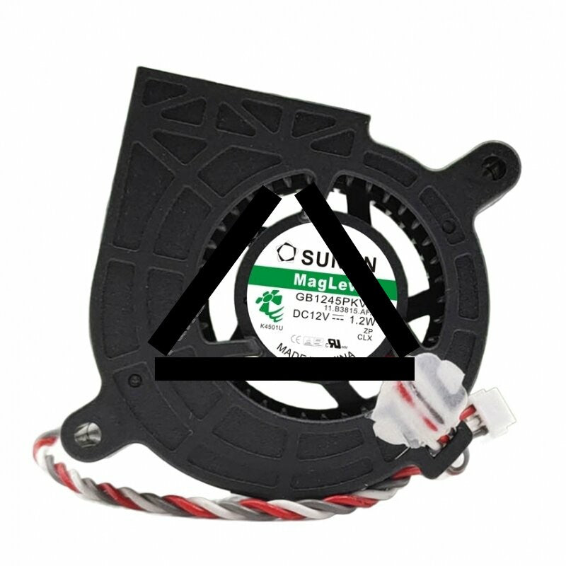 Sunon GB1245PKVX-8 DC 12V 1.2W 3 Wires Blower Cooling Fan