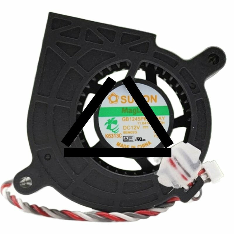 Sunon GB1245PKVX-8AY DC 12V 1.2W 3 Wires Blower Cooling Fan