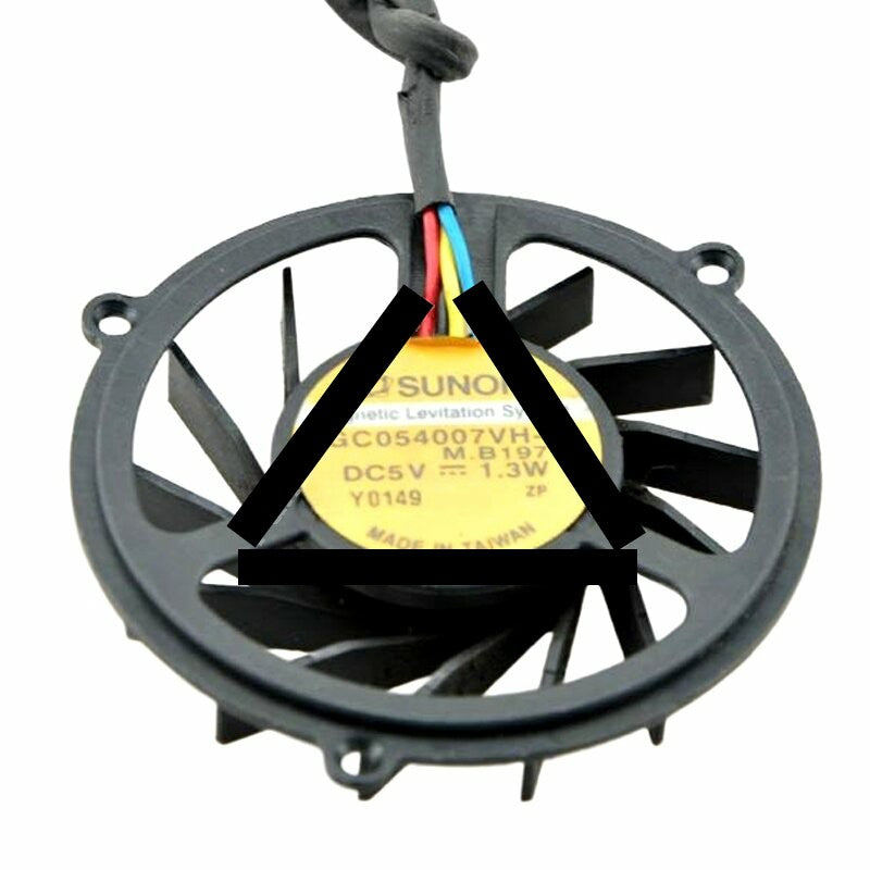 Sunon GC054007VH-8 DC 5V 1.3W 4 Wires Axial Cooling Fan
